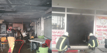 Afyonkarahisar’da iş yerinde yangın çıktı