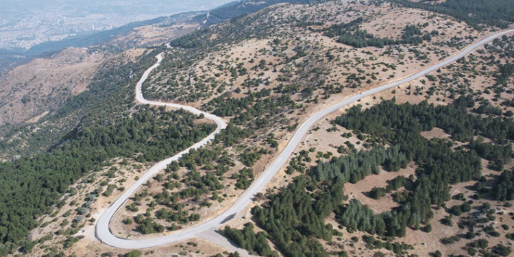 Spil Turizm Yolu tamamlandı