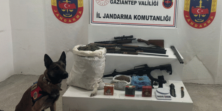 Gaziantep’te uyuşturucu operasyonu