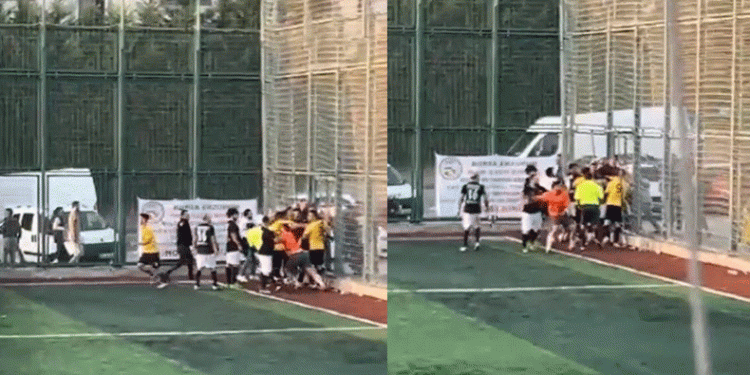 Hamitler’de halı saha kavgası