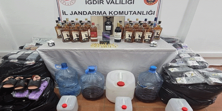 Iğdır’da kaçakçılık operasyonu