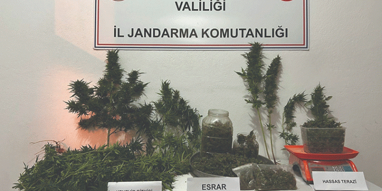 2kilogram uyuşturucu madde ele geçirildi