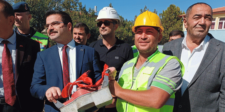 Karaadilli Lisesi’nin temeli atıldı