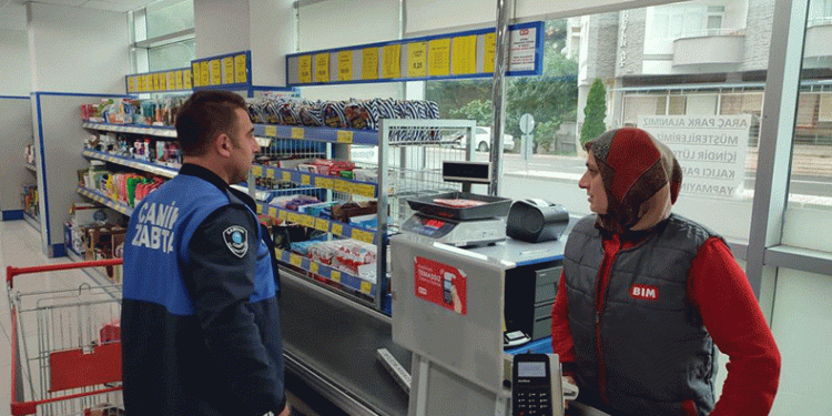 Canik’te marketlere denetim