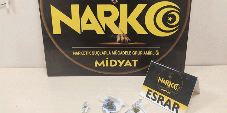 Mardin’de uyuşturucu operasyonu