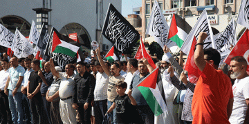 Mersin’de İsrail protestosu