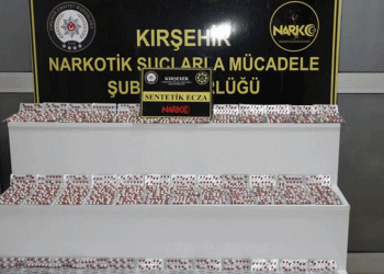 ‘Sentetik ecza hap’ operasyonu
