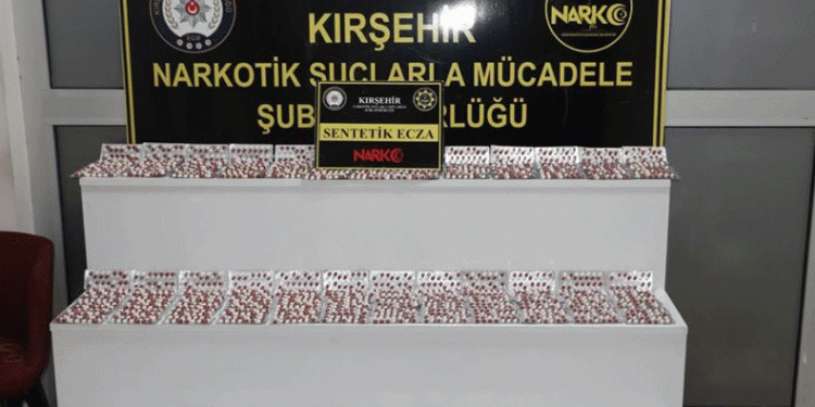 ‘Sentetik ecza hap’ operasyonu