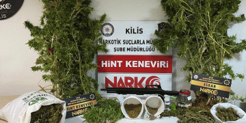 Kilis’te uyuşturucu operasyonu
