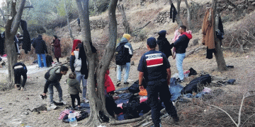 Ayvacık’ta kaçak göçmen operasyonu