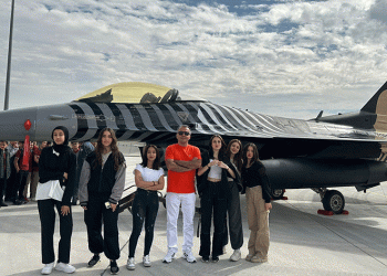 3. Ana Jet Üssü kapılarını öğrencilere açtı