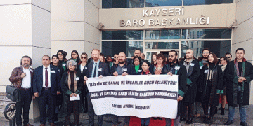 Kayserili avukatlardan İsrail’e tepki