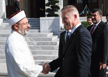 Erbaş, Davut Gül’ü ziyaret etti