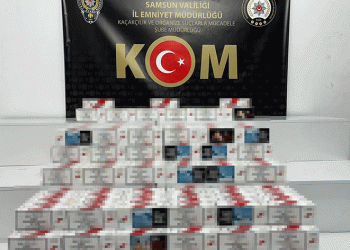 60 bin makaron ele geçirildi