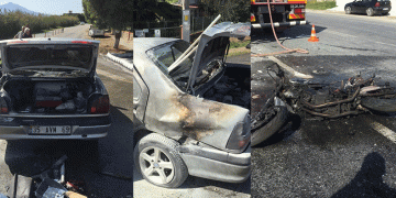 Kuşadası’nda trafik kazası