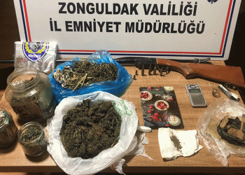 2 kg uyuşturucu ele geçirildi