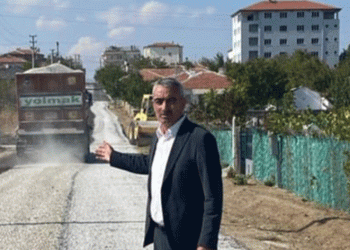 Evren’de asfalt çalışması tamamlandı