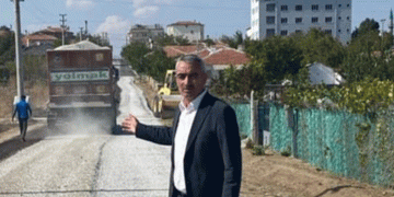 Evren’de asfalt çalışması tamamlandı