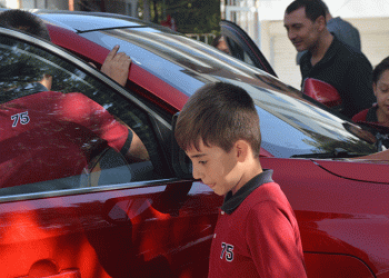 Tavşanlı’da öğrenciler TOGG’u inceledi