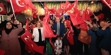 Denizli’de kadınların 100. yıl coşkusu