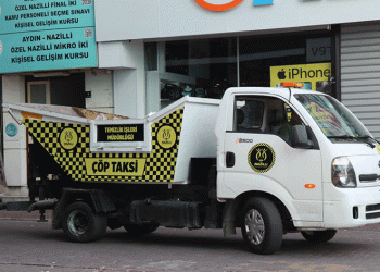Nazilli’de çöp taksi hizmeti