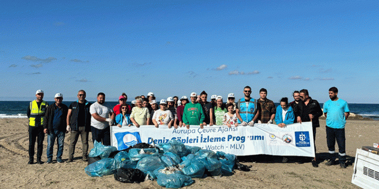 Uzunkum’da 315 kilo atık toplandı