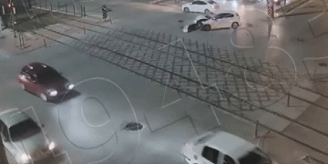 Gaziantep’teki trafik kazaları kamerada