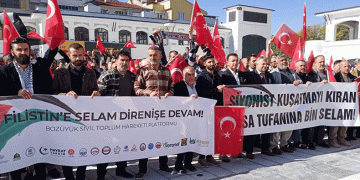 Filistin’e destek için toplandılar