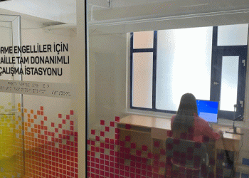 Görme engelli öğrenciler için çalışma odası