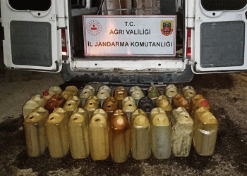 Ağrı’da kaçak yakıt ele geçirildi