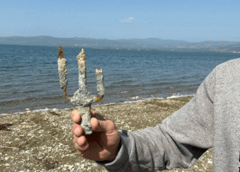 Bursa’da, Poseidon’un mızrağı bulundu