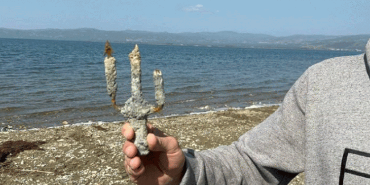 Bursa’da, Poseidon’un mızrağı bulundu