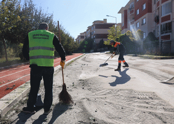 Gölbaşında çevre temizliği yapıldı