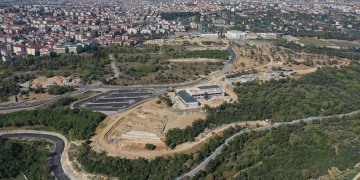 Millet bahçesi 3. etap çalışmaları sürüyor