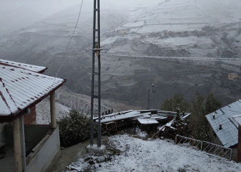 Anzer Yaylası beyaza büründü