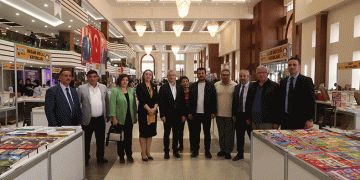 Gazeteciler, Kitap Fuarını ziyaret etti