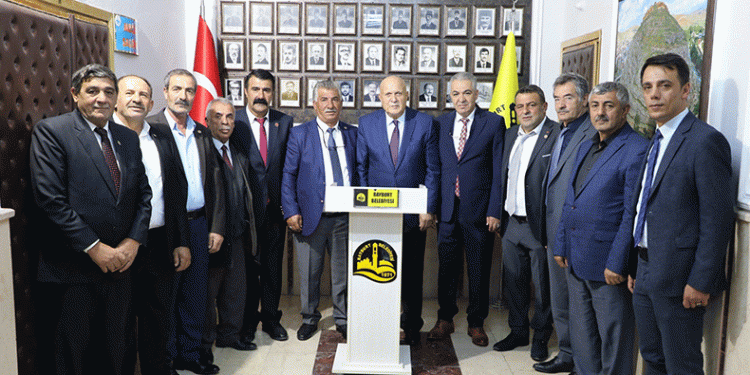 Muhtarlardan Başkan Pekmezci’ye ziyaret