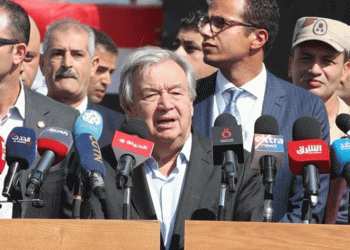 Guterres, Refah Sınır Kapısı’nda