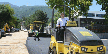 Yıldırım’da yol çalışmalarına devam