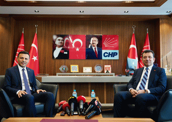 İmamoğlu’ndan Özgür Çelik’e tebrik ziyareti