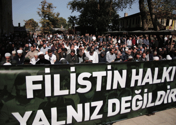 Bursa’dan Filistin’e destek