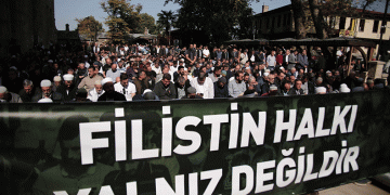 Bursa’dan Filistin’e destek