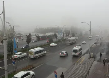 Malatya’da sis etkili oluyor