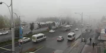 Malatya’da sis etkili oluyor
