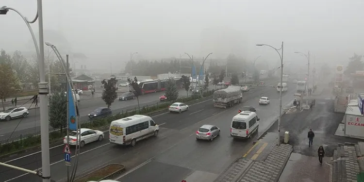Malatya’da sis etkili oluyor