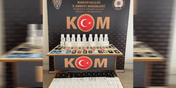 350 bin TL değerinde kaçak telefon ele geçirildi