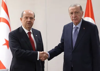 Cumhurbaşkanı Erdoğan Ersin Tatar ile görüştü