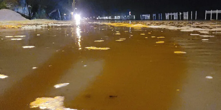 Kastamonu’da deniz kara ile birleşti