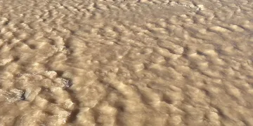 Yağmurla dereler suyla buluştu, çaylar coştu
