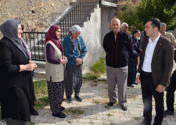 Kaymakam Zor, köylülerin sorunlarını dinledi